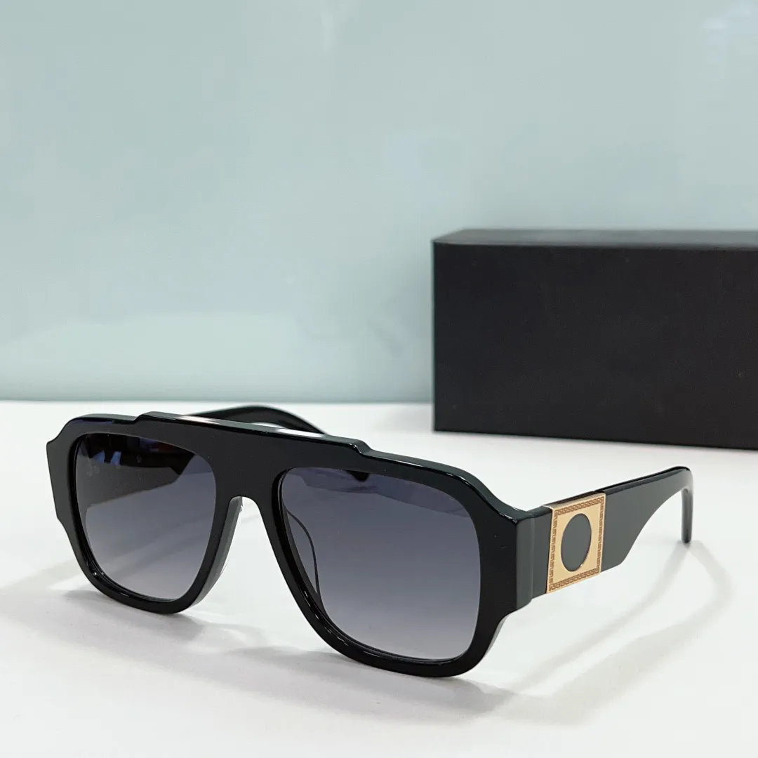 Funky Sunglasses Designers For Men Women 4436 Style Anti-Ultraviolet Retro Eyewear Plank Full Frame With Box