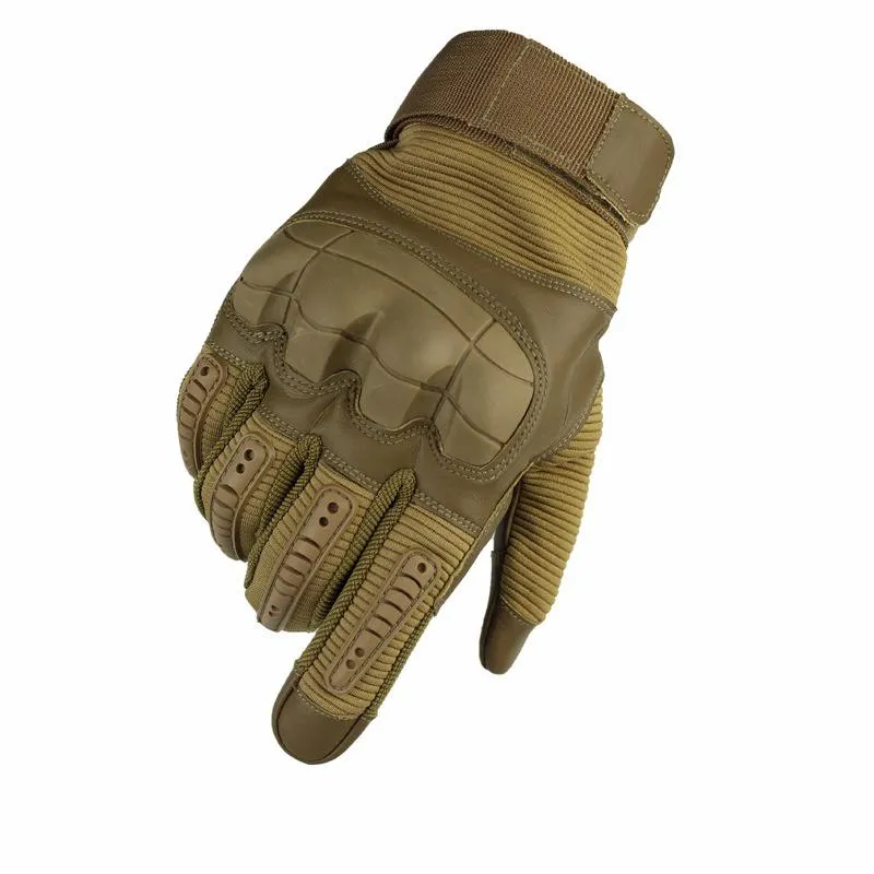 Sports Gloves Hike Men Touch Screen Tactical Rubber Hard Knuckle Military Army Bicycle Climbing Shooting Paintball Full Finger Outdoor