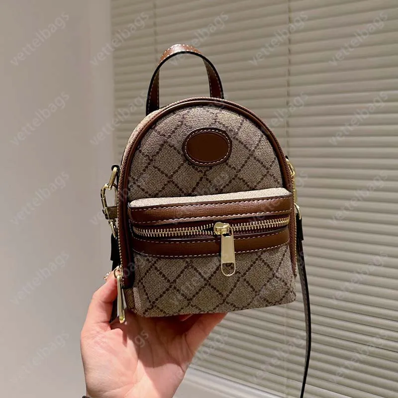 Vintage Backpack Women Travel Luxury Classic Designers Backpacks Mini Fashion Designers Back Pack Shopping Outdoor Back Packs High-Quality Wholesale