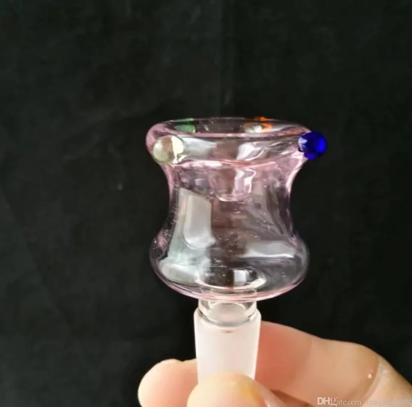 De nieuwe kleuren bellenkop rokende glas, groothandel Bongs Oliebrander Pijpen Waterpijpen Glazen pijpolie Rigs roken