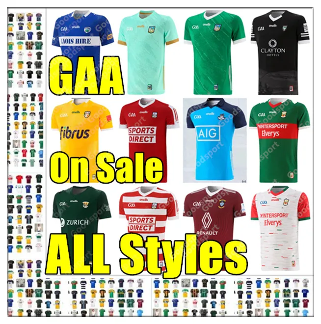 GAA Jerseys: Dublin, Kilkenny, Wexford, Kerry, Tyrone, Meath, Fermanagh,  Derry, Roscommon, Donegal, Mayo, Cork, Galway