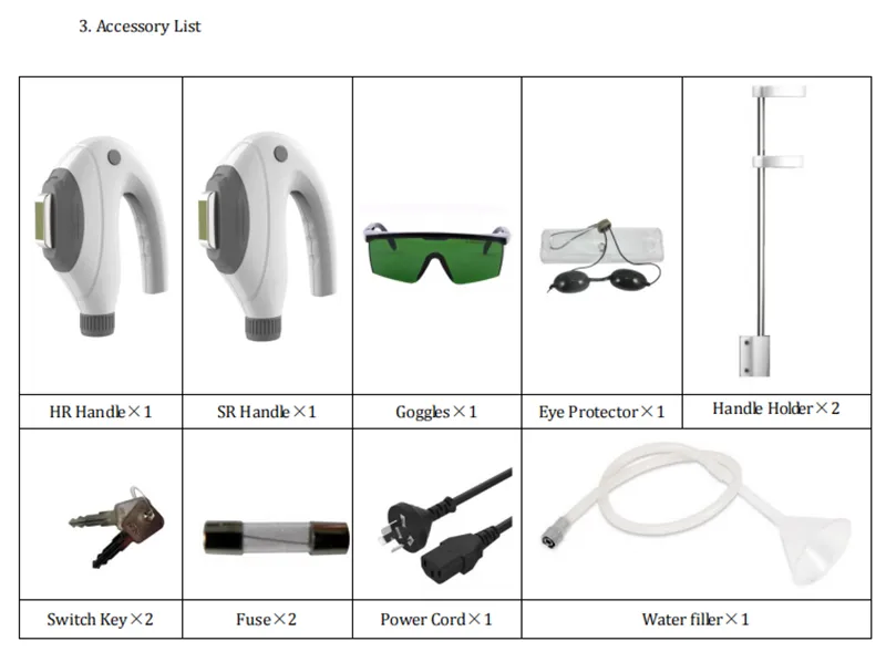 Gafas Depilacion Laser x2 - Gafas Depilacion Luz Pulsada - Proteccion Laser