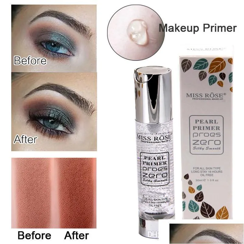 Foundation Primer Miss Rose Base Makeup Moisturizer Nutritious Cream Face Fushen Lotion Drop Delivery Health Beauty Dhyqh