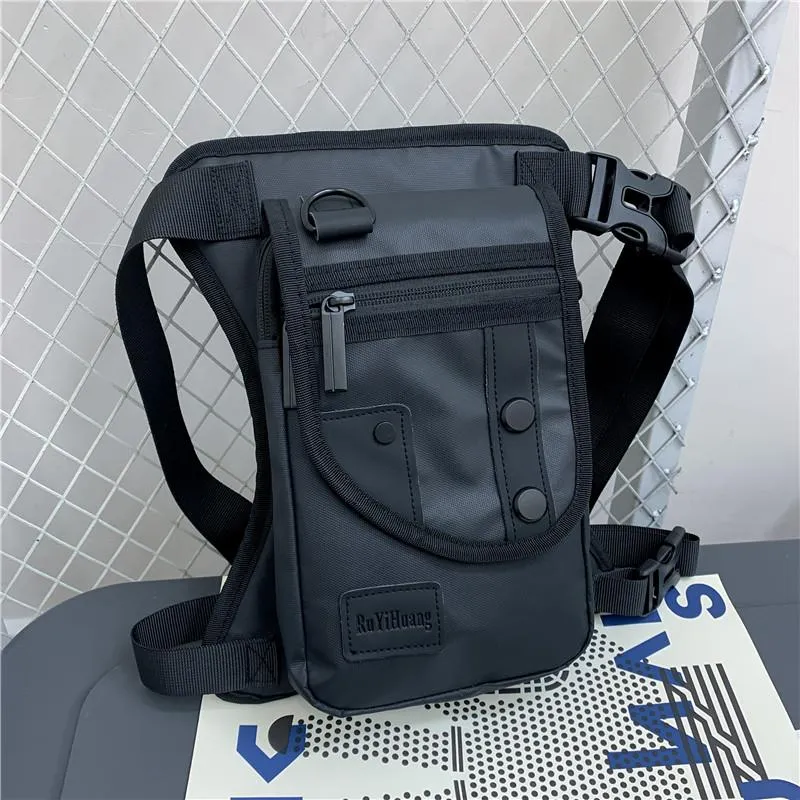 Borse da esterno Drop Fanny Cintura in vita Marsupio Borsa da viaggio tattica militare Borsa da esterno multifunzione Zaini da equitazione per motociclisti