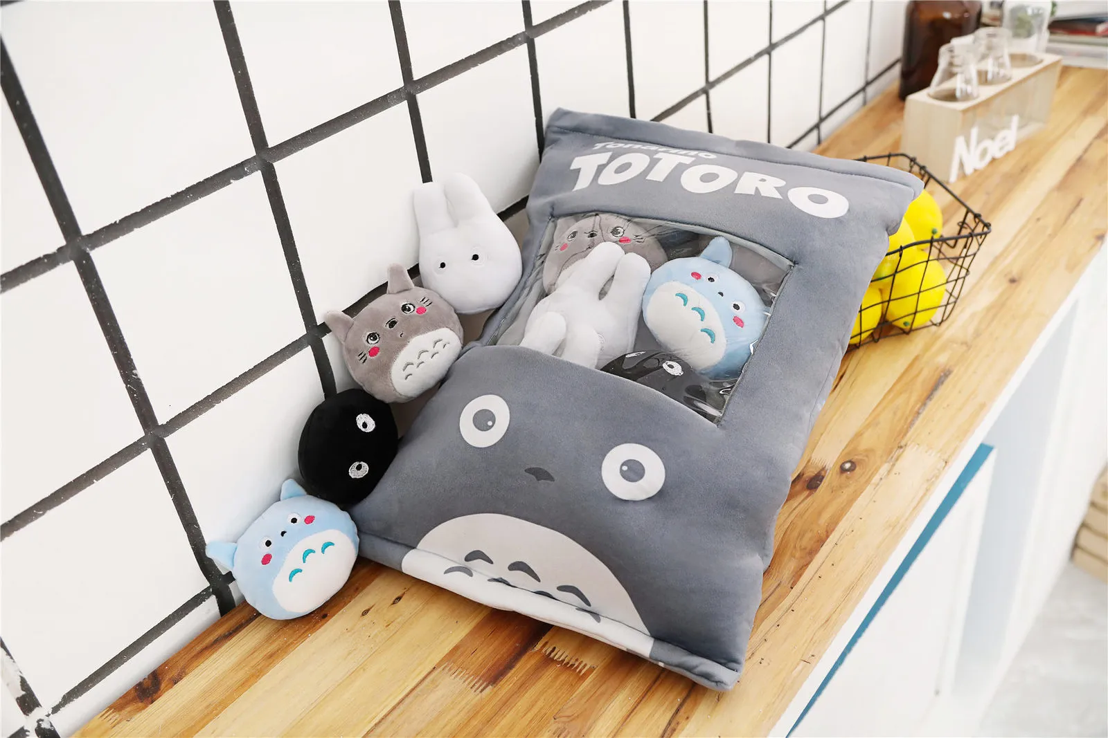 Mon Voisin Totoro - Totoro Peluche Marionnette (gris)