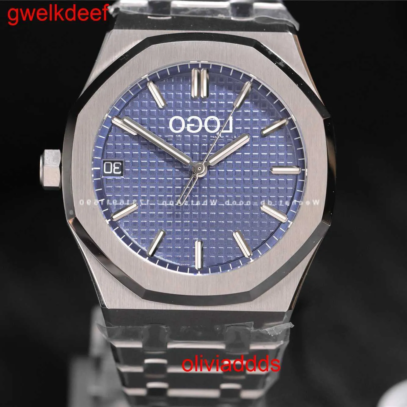 Hoogwaardige mode Iced Out Watchesmens Pols Luxury ronde Cut Lab Gr Ddgu NFG0