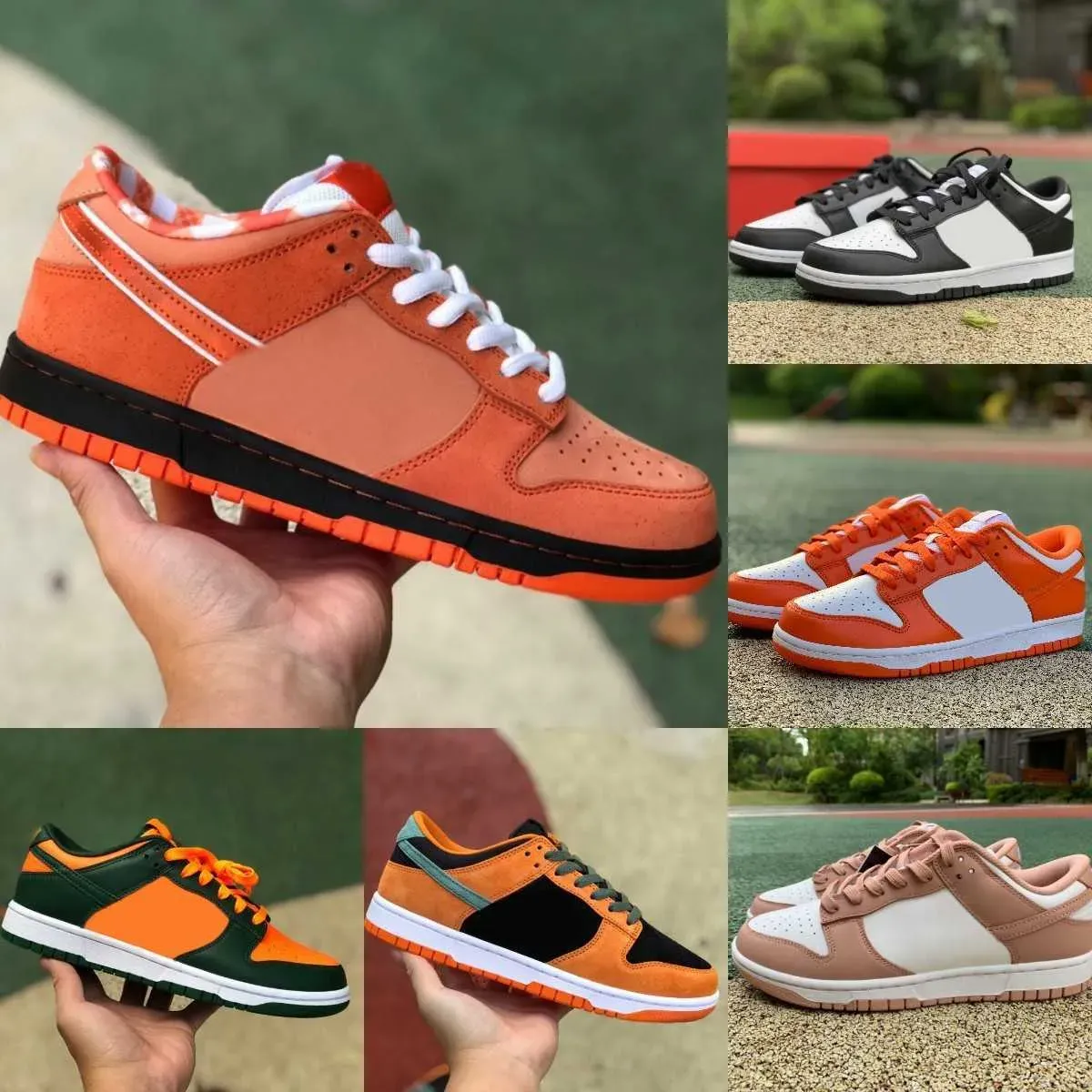 2023 Og Designer Dunkes Men Women Og Sb White Black Orange Lobsters