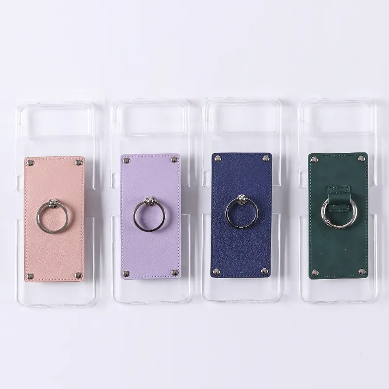 For Samsung Galaxy ZFlip4 phone case zflip4 protective case new fashion ring deduction zflip4 plastic