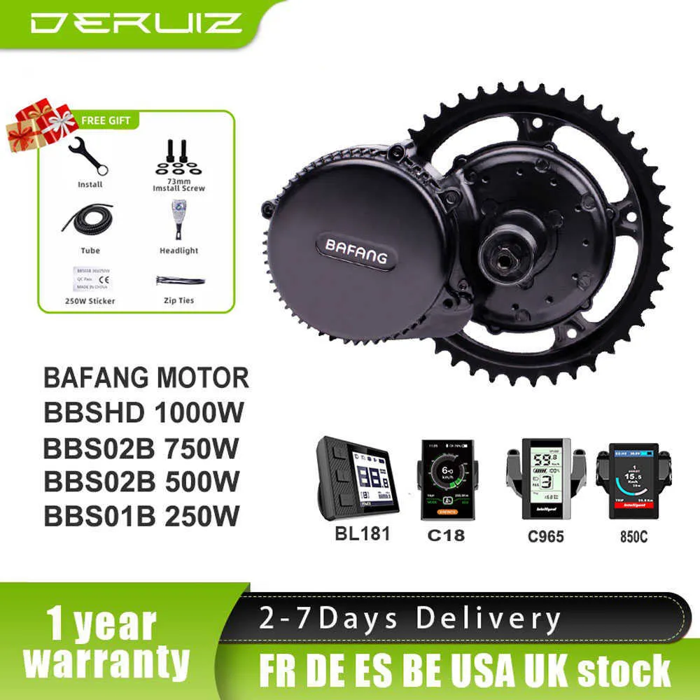 Bafang Mid Drive Kit Bafang 250w Con BaterÃa Bafang M820 43V 250W