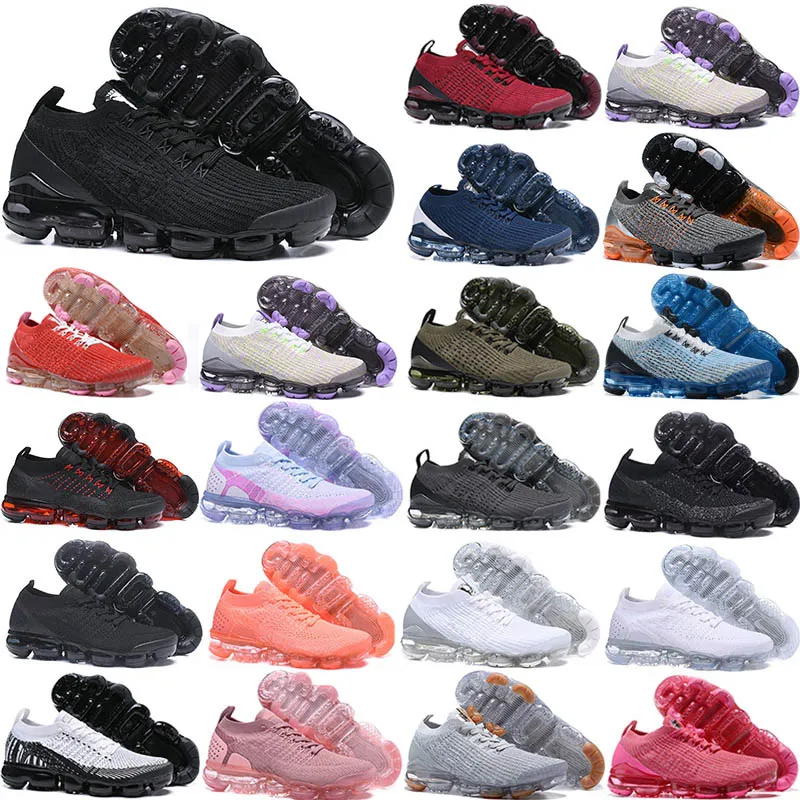 nike air vapormax 2019 Flyknit 2.0 running shoes Women Soft Running Shoes For Real Quality Fashion Men shoes Sports Sneakers 36-40