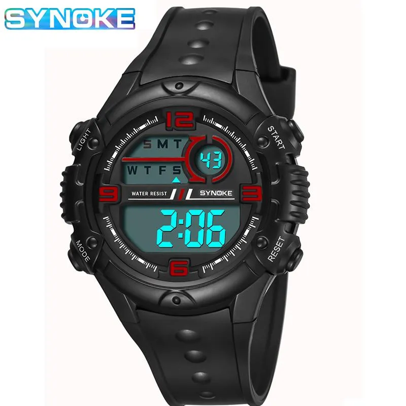 Wristwatches Sport Mens Watch Casual Waterproof LED Students Digital Wristwatch Male Clock Men's Electronic Watches Relogios