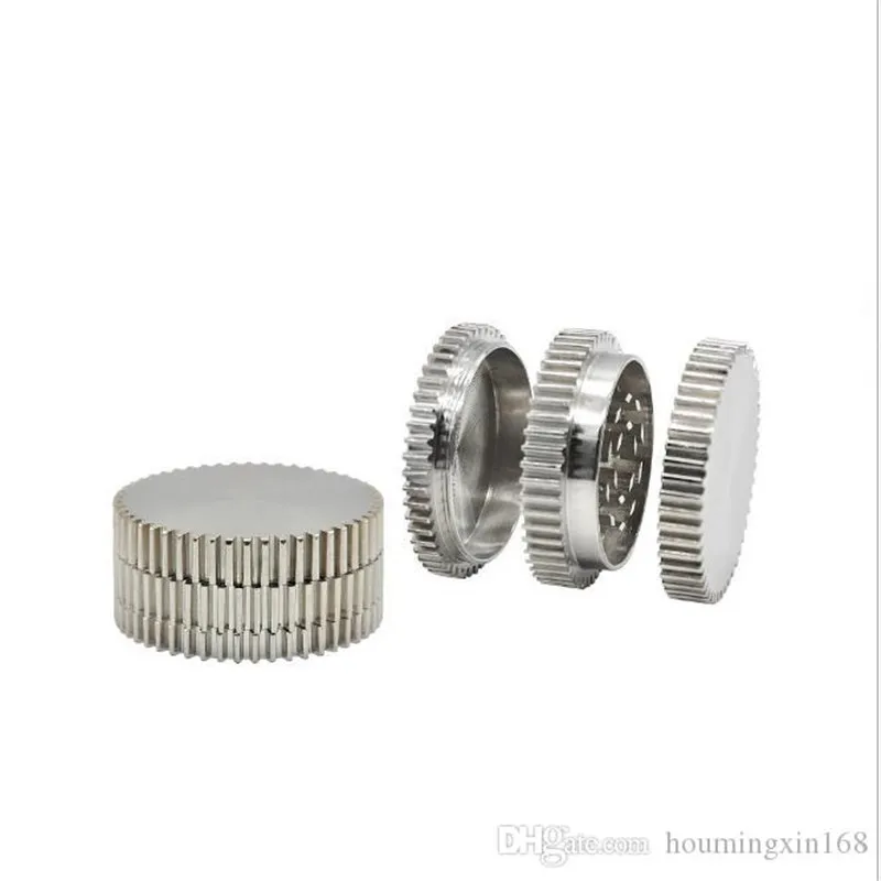 Tubos de fumantes de 50 mm metal 4 - moedor de camada para mini - moinho de liga de zinco