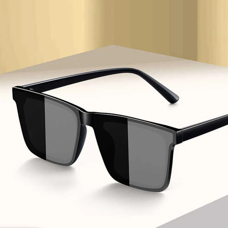 Solglasögon 2022 Nya solglasögon Mäns som driver anti-UV Solglasögon Konkav form damer långa ram solglasögon gafas de Sol Hombre G221215