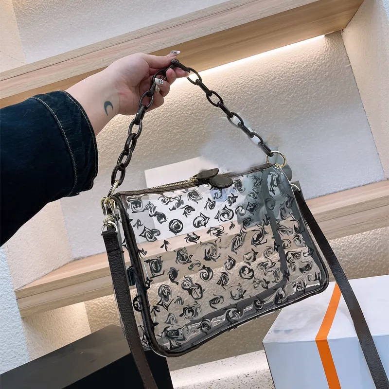 Moda kadın jöle çanta cüzdan plaj crossbody çanta lüksler tasarımcılar çanta debriyaj omuz çanta çanta haberci mini totes