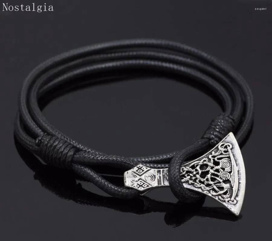 Bangle Nostalgia Viking Axe Bracelet Mammen Style Goth Men Scandinavian Norse Vikings Vintage Bracelets For Women