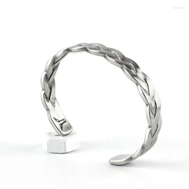 Bangle Ultimo design creativo retrò Bracciale intrecciato a croce Uomini Trend Simple Party Jewelry Gifts