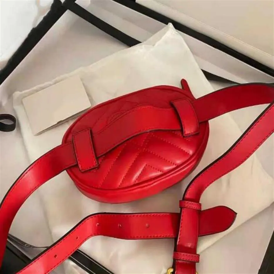Designers Leather Marmont Waist Bags Bumbag Bag Fanny Pack Running Belt Jogging Pouch chest Purse Fashion cowskin Shoulder handbag276k
