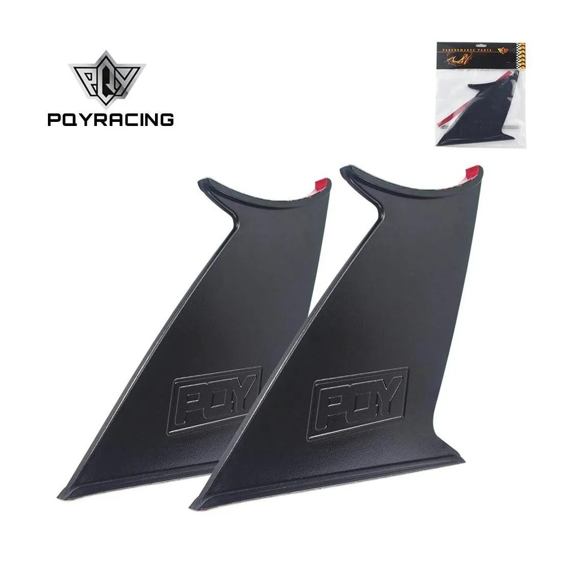 Car Spoiler Pqy Wing Stabilizer For Subaru Sti 18 Stiffi Support Rally With Logo One Pair Pqywss022 Drop Delivery Mobiles Motorcycle Dhhgd
