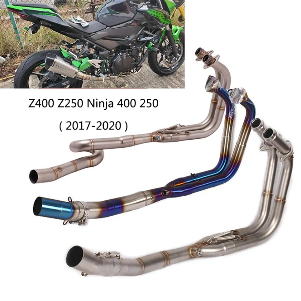 51mm Original Exhaust System For 2017 2020 Z400 Z250 Motorcycle Exhaust