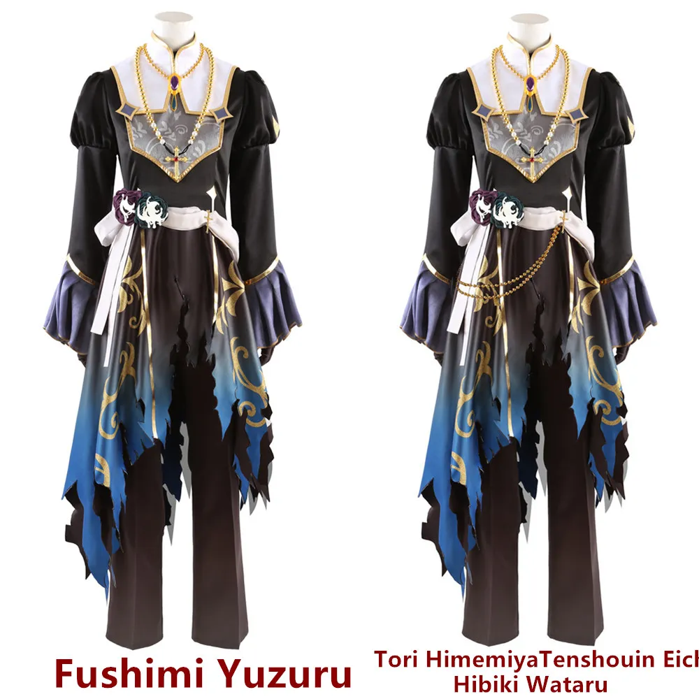 Ensemble stjärnor ghostic halloween fin fushimi yuzuru tori himemiya tenshouin eichi hibiki wataru cosplay tema kostym