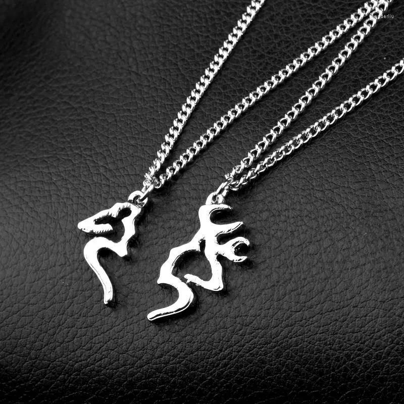 Buck and doe necklaces shop for couples