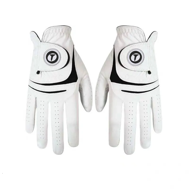 Sports Gloves Lambskin golf gloves mens FJ glove comfortable breathable wear resistant 230222