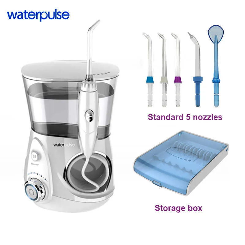 Waterpulse V660 Irrigatore elettrico idropulsore orale per denti Dental Water Jet 230202