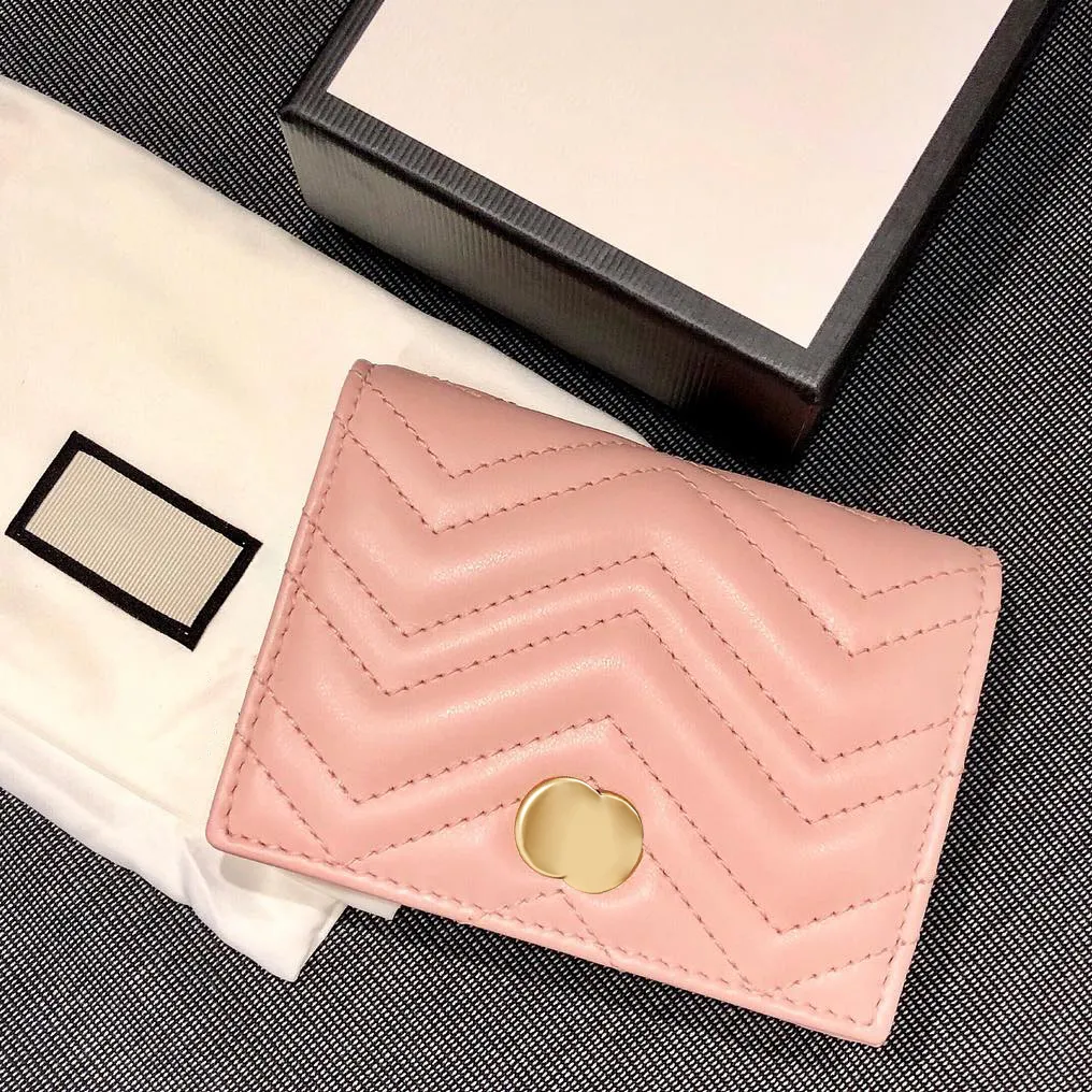 Portefeuilles Designer Marmont 5 kaartvakken Met vak Kaarthouder Echt leer Luxe Portemonnees Dames herenportemonnee 466492 Schouder clutch handtas crossbody tas