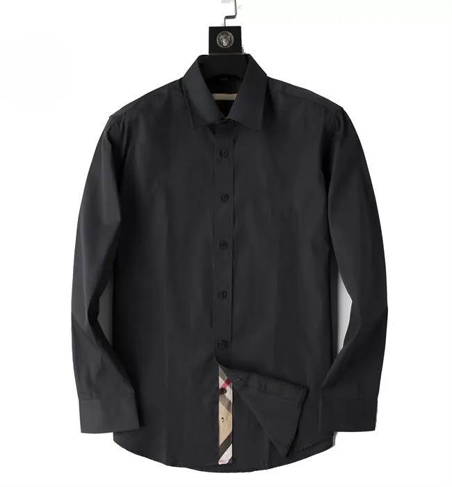 2021 luksusowy projektant koszule męskie moda casual biznesowa koszula społeczna i koktajlowa marka wiosna jesień odchudzanie najmodniejsza odzież M-3XL 747465894
