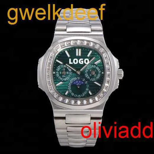 Högkvalitativ mode iced Watchesmens handled lyxig rundklipp labb gr ddgu rnlo