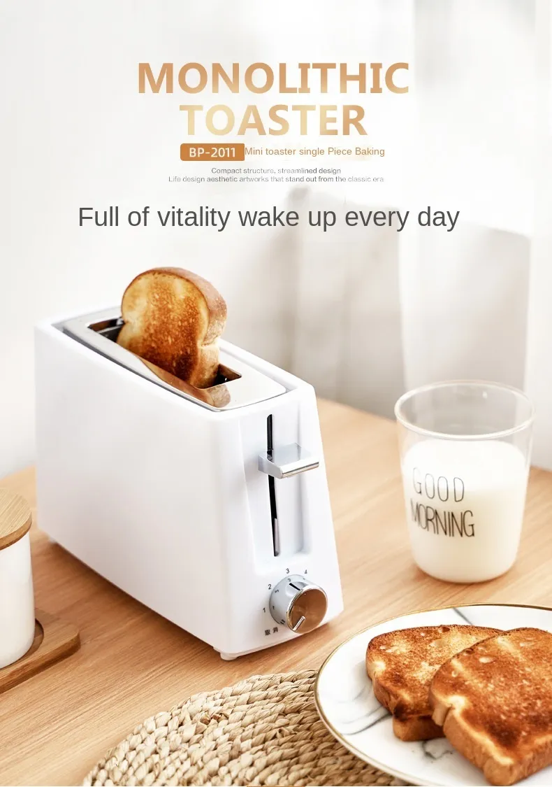 Compact Bread Maker Toaster Combo - Mini Stainless Steel Sandwich Maker ...
