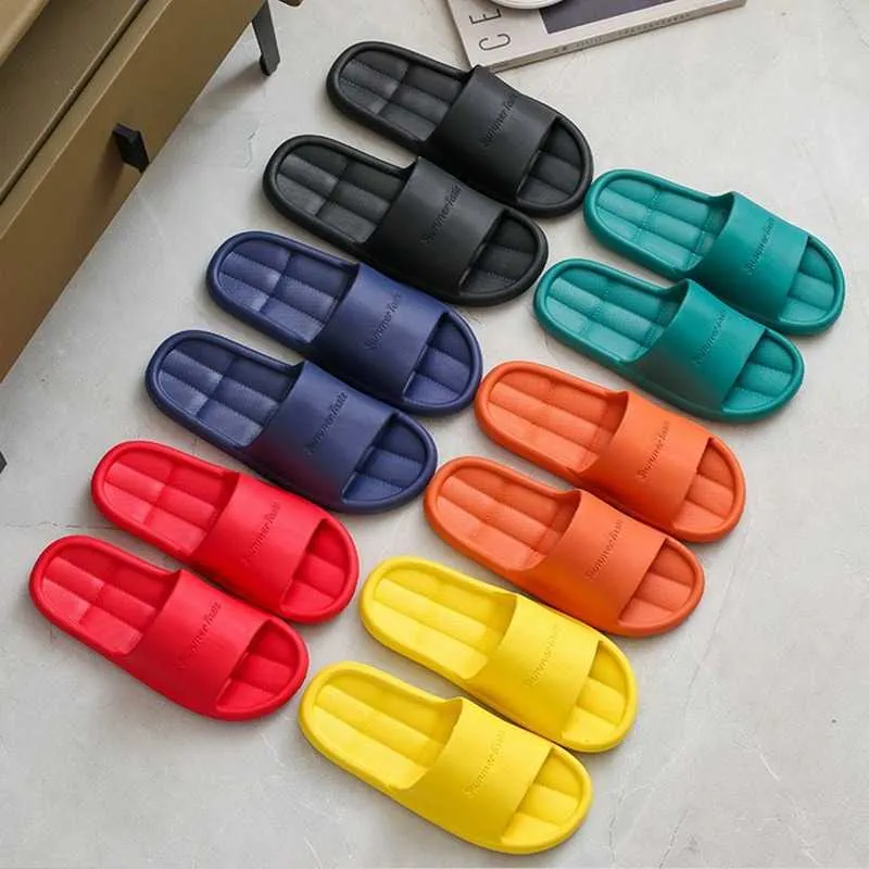 Slippers vrouwen mannen badkamer douchefabrieken paren zachte zool niet -slijbanen hoogwaardige strandcasual schoenen thuishuis pool slipper z0215 z0215