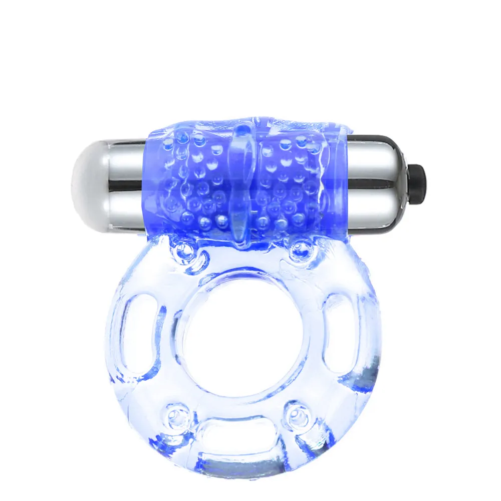 Mini Vibrators Cock Rings For Men Delay Ejaculation... From Sellerluky,  $1.72