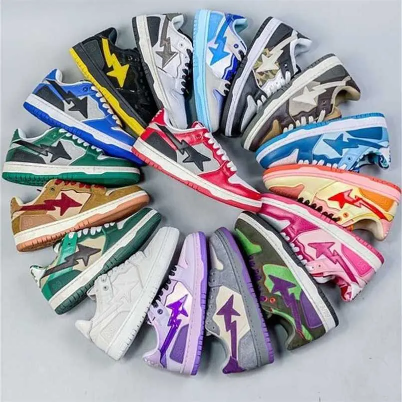 靴 BAPESTA COTTON CANDY 6.5 US OG BAPE STA patent leather sneaker cotton candy multi NIGO A