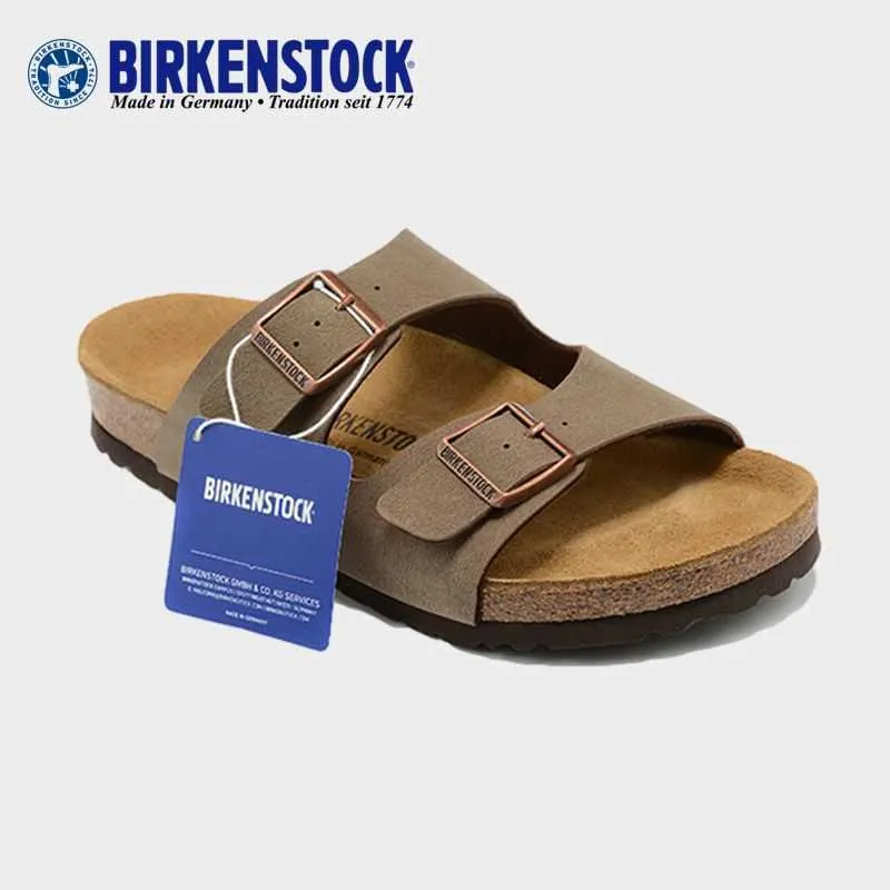 Designer di pantofole tedesche Birkinstocks Slifori bracciali Arizona Scarpe da donna Scarpe da uomo Sandali a doppio taglio in pelle da uomo