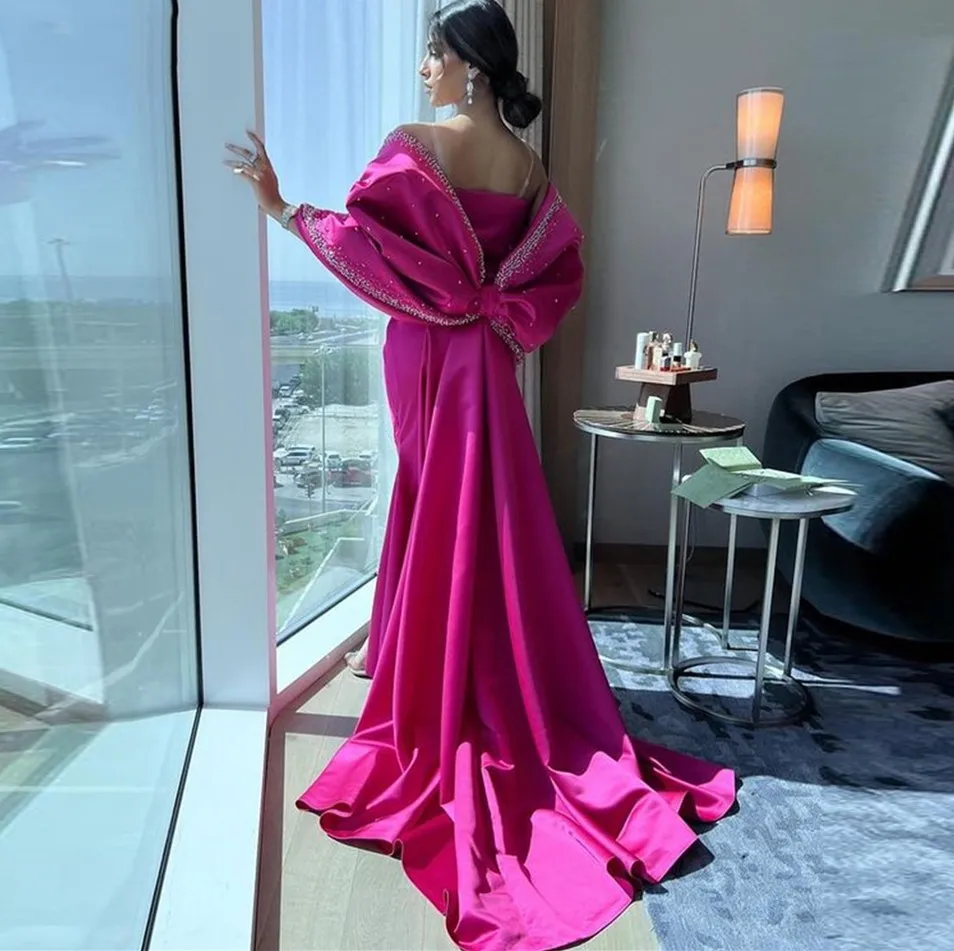 Fuchsia Dresses: Elegant Strapless Evening Gown With... From  Donnaweddingdress26, $107.93 | DHgate.Com