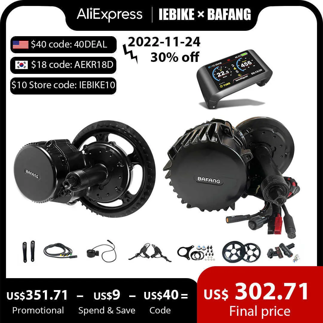 Electric Motor Kits For Bicycles Bafang BBSHD/BBS02B Mid Drive