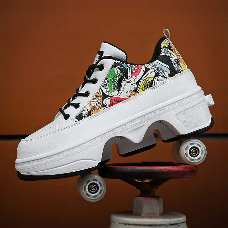 Dress Up Sneakers Roller Shoes For Girls Sneakers Rollers Men Roller Skates  Four Wheels Children Shoes Birthday Gift 230222 From Nan06, $111.64