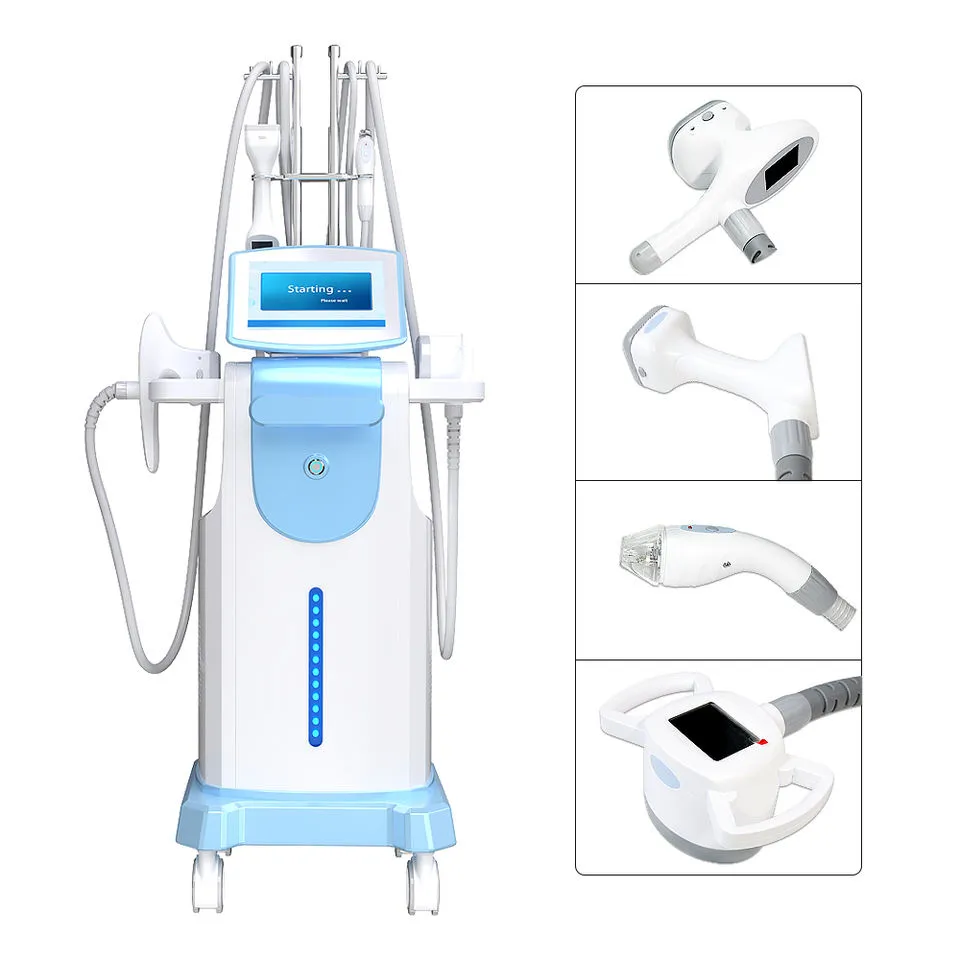 Professionele cavitatie Vacuüm RF Slafing Beauty Equipment 40K Radiofrequentie Infrarood Auto Roller Cellulitis Removal Body Slanke Skin Trachering Machine