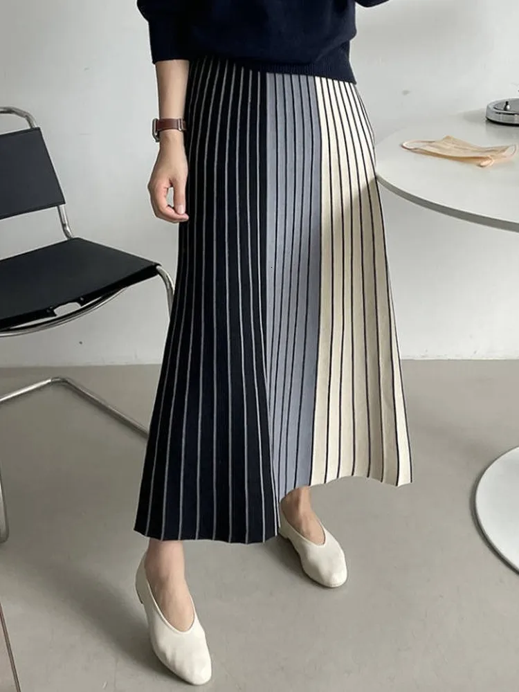 Casual Dresses Autumn Winter Knitting Skirt High... From Kong003, $19.18 |  DHgate.Com