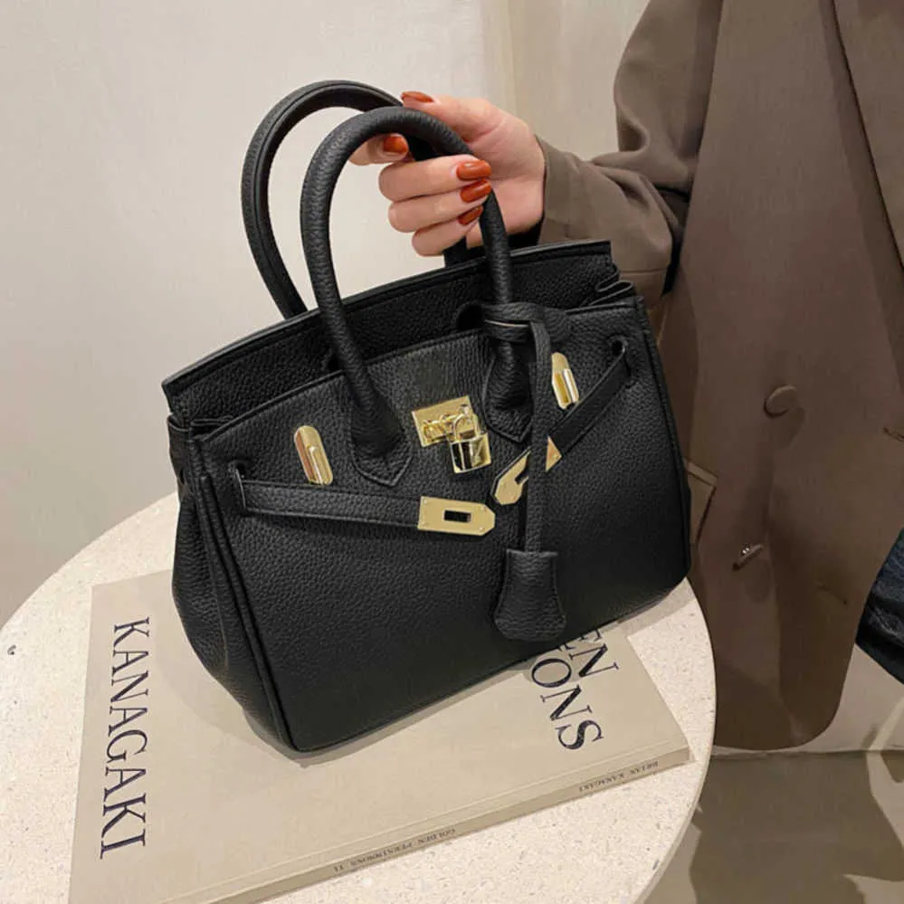 Designer Birkins Bags Herme Premium Texture French Minority Bag Womens ...
