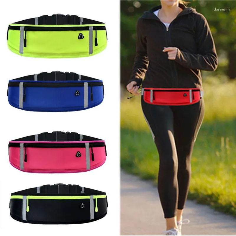Waist Bags Unisex Ultra-thin Pocket Belt Bag Man Women Waterproof Portable Outdoor Sports Small Fanny Pack Bum Hip