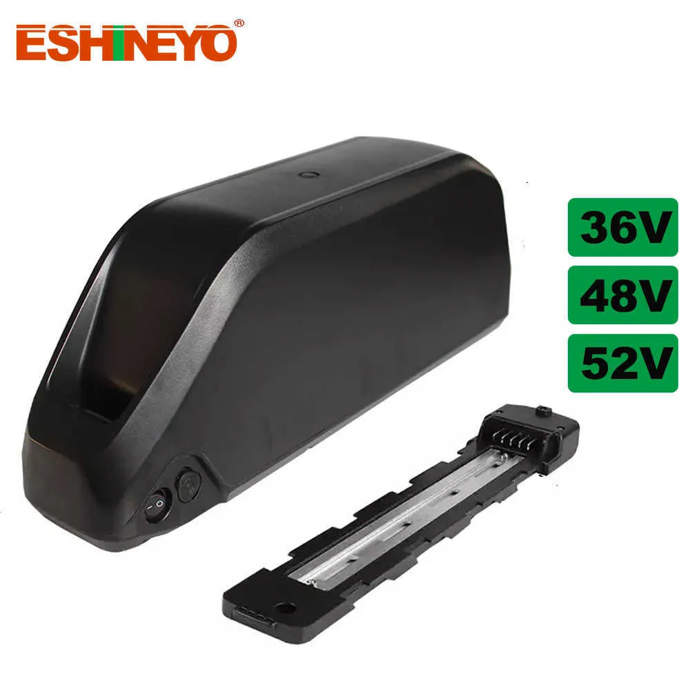 Batteria Ebike 36V 48V 52Volt 15Ah 20Ah Polly 9 Down Tube Batterie agli ioni di litio per bici elettrica 350W 500W 750W 1000W 1500W