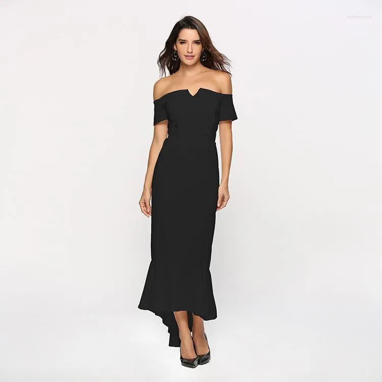 Sukienki swobodne 2023 Trend Klub nocny Seksowna jesień mody europejska i amerykańska sukienka Tuxedo Bezpoślizgowa sukienka z krótkim rękawem