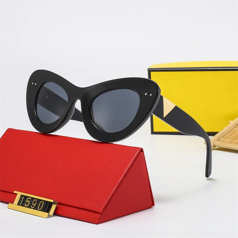 Designer Sunglasses For Women Cat Eyes Mens Sun Glasses Pc FULL FRame Beach Sunglass Goggles