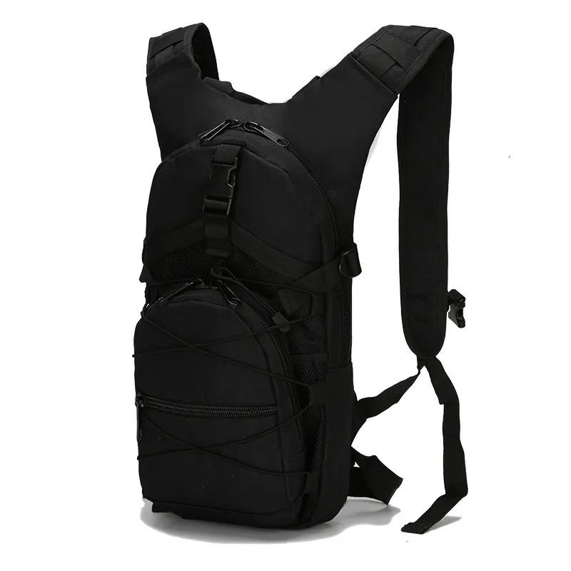 Utomhusväskor 15L Ultralight Molle Tactical Ryggsäck 800D Oxford Militär vandringscykel Sportscykling Klättringsväska 230222