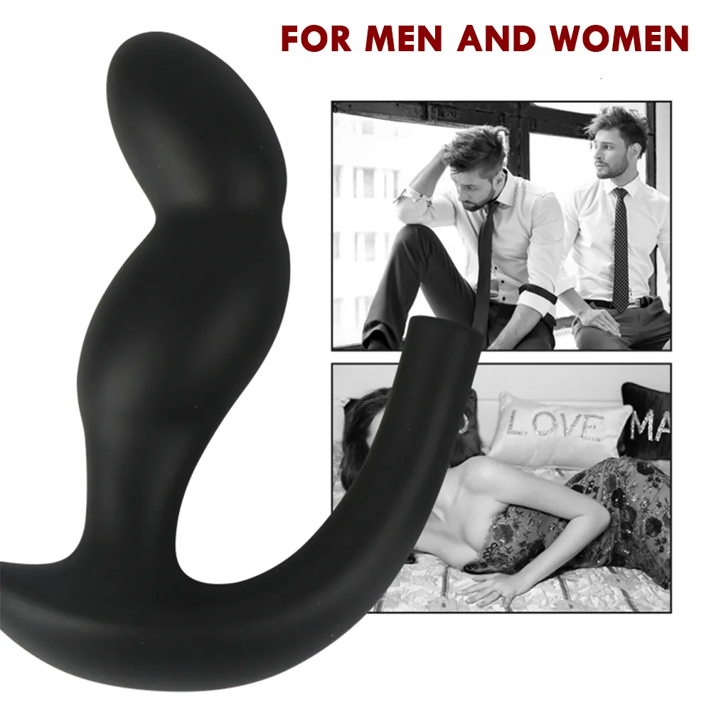 Anal Toys HMOON Iatable Silicone Plug Butt Expansion Vibrator Stimulator Prostate Massager Sex for Man and Wom_voghion.com