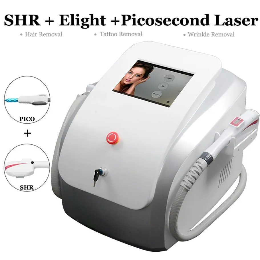 High End SHR IPL Pico Laser Eyebrow Tattoo Removal Machine Laser Q