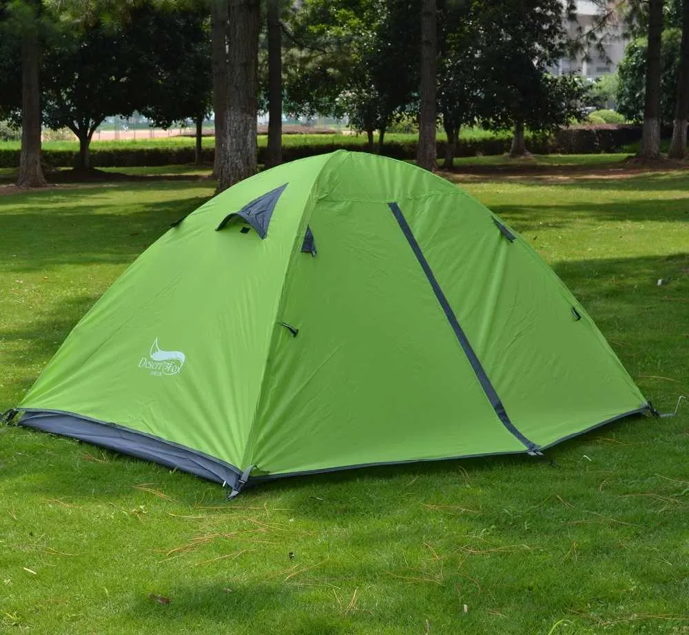 Tentes et abris Tente de camping légère 2 personnes tente de randonnée double couche sac à main portable pour randonnée tentes de voyage en plein air Barraca J230223