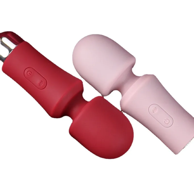 Carino Mini AV Vibratore G-spot Bacchette Bacchetta magica Massaggio Vibrazione Stimolatore clitorideo portatile Vibratori Giocattolo del sesso_voghion.com